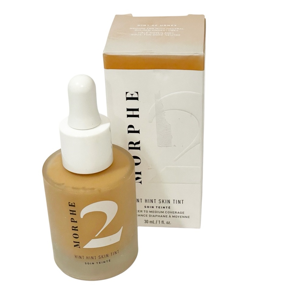 Morphe 2 Foundation Makeup Hint Of Honey 1 fl oz With Dropper NEW
